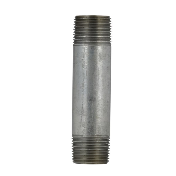 STZ Industries 4 in. MIP each X 4 in. D MIP Galvanized Steel 4 in. L Nipple